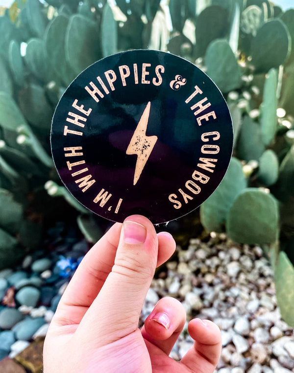 HAS Hippies & Cowboys Sticker - Rancho Diaz