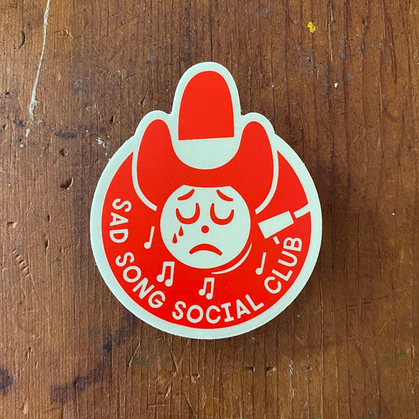 BSS Sad Song Social Club Sticker - Rancho Diaz