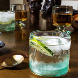 *VERV Handblown Etched Rocks Glass - Sold Individually - Rancho Diaz