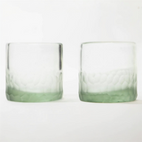 *VERV Handblown Etched Rocks Glass - Sold Individually - Rancho Diaz