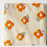 CDN Embroidered Cotton Linen Coaster - Sold Individually - Rancho Diaz