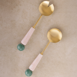 GAK Copenhagen Sculpted Salad Server Set - Rancho Diaz