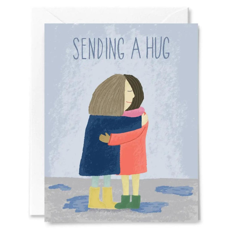 CBD Sending a Hug Greeting Card - Rancho Diaz