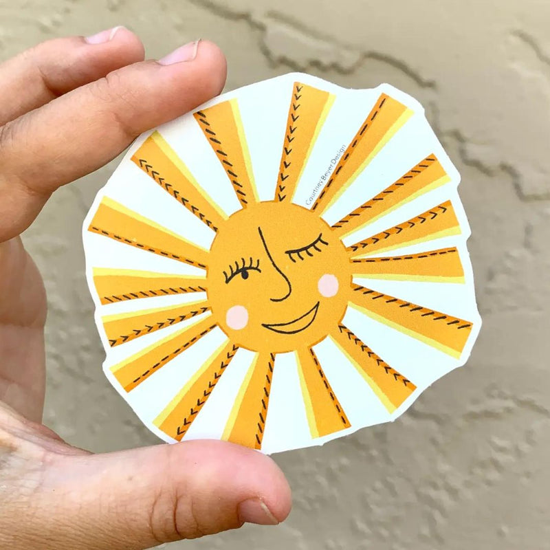 CBD Sunshine Sticker - Rancho Diaz