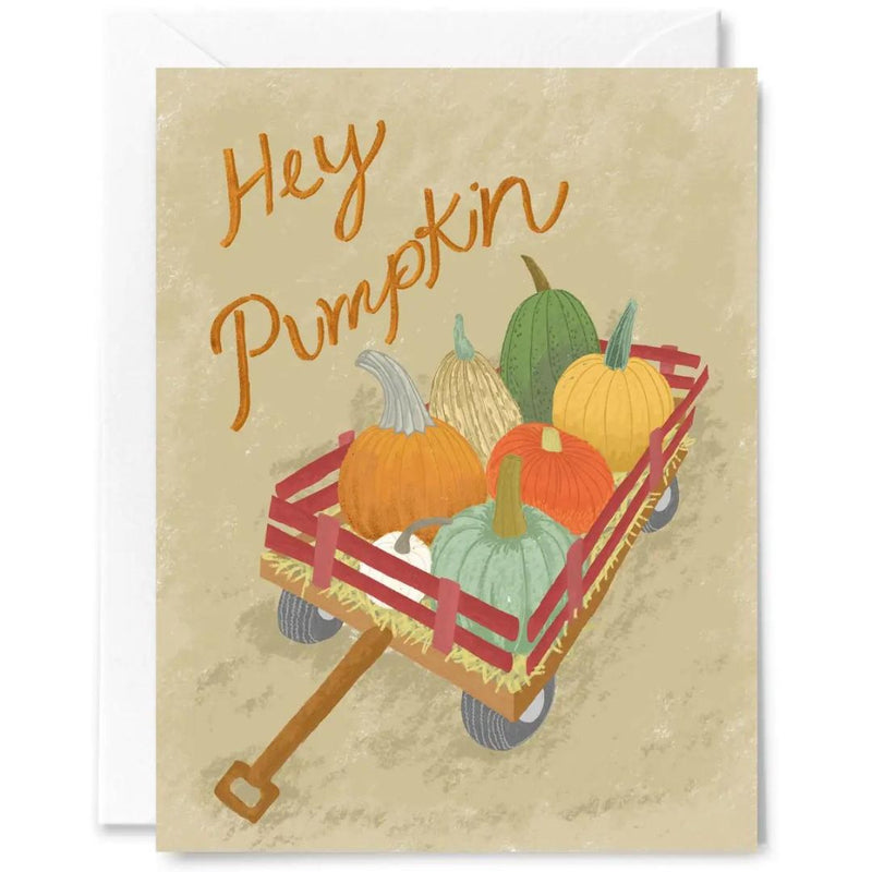 CBD Hey Pumpkin Greeting Card - Rancho Diaz