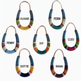 *PLH Mini Hand Wrapped Lucky Horseshoe Wall Hanging - Rancho Diaz