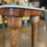 CCO Acacia Wood Console Table with Marble Top (Curbside & in-store pick up only) - Rancho Diaz