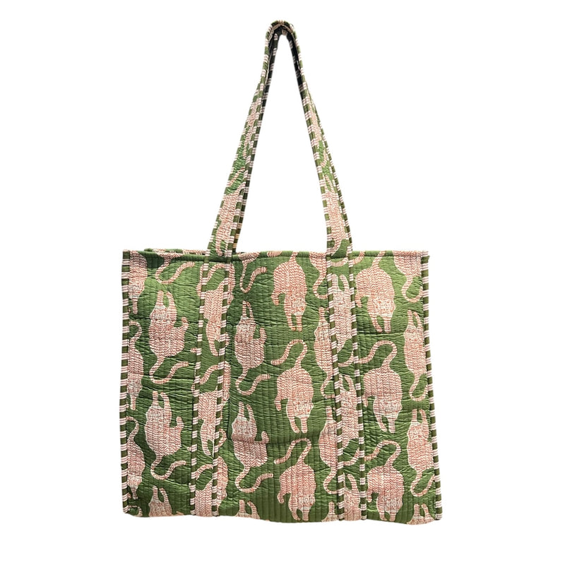 VERV Quilted Feline Totes - Rancho Diaz