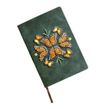 DEK Butterfly Embroidered Journal Notebook - Rancho Diaz