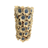 MDM Vase with Blue and White Flower (Curbside & in-store pick up only) - Rancho Diaz
