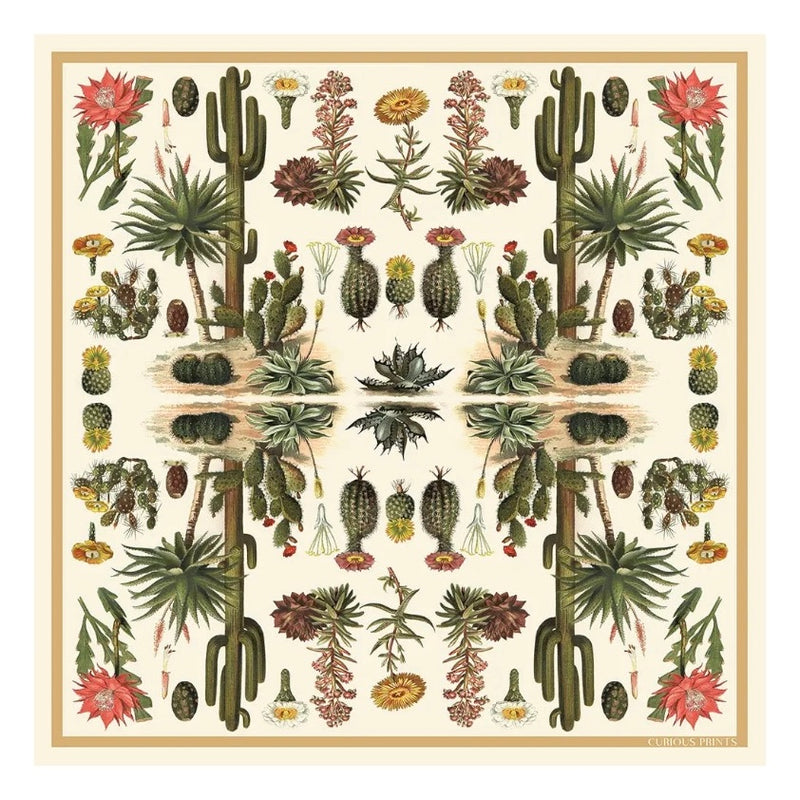 CPR Silk Cactus Bandana - Rancho Diaz