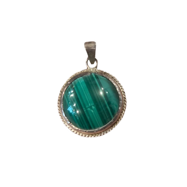TMDP Green Stone Necklace Pendant