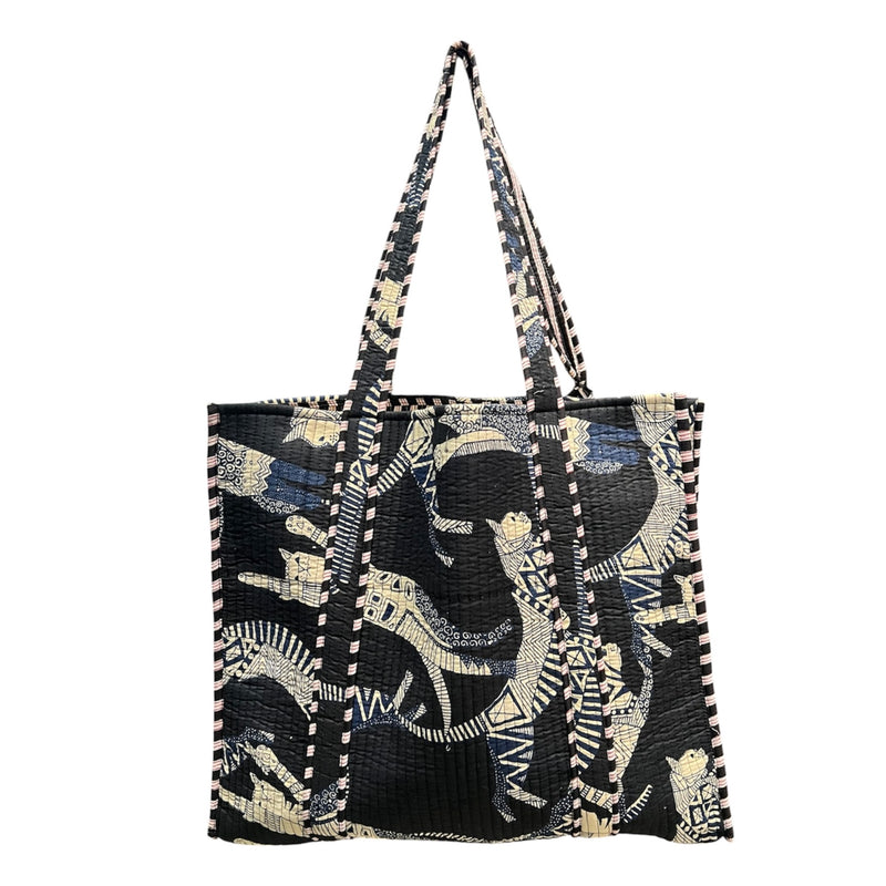VERV Quilted Feline Totes - Rancho Diaz