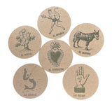 VVF Loteria Coaster Set - Rancho Diaz