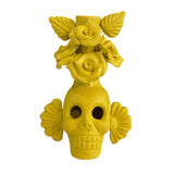 MDM Rose Skull Candle Holder (In-Store Pickup or Curbside only) - Rancho Diaz
