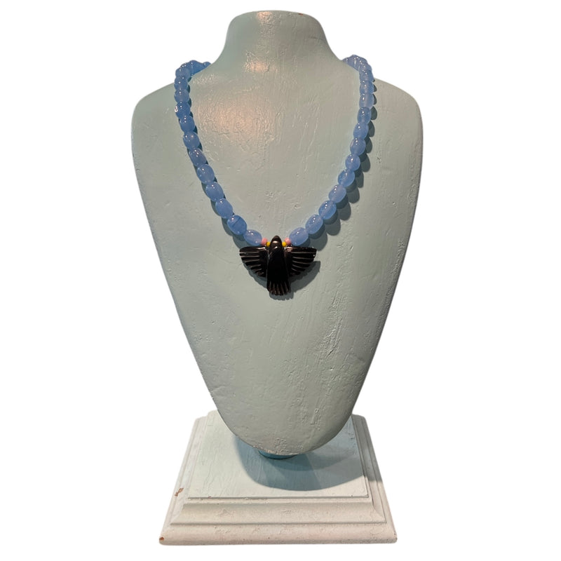 GG Black Thunderbird Necklace - Rancho Diaz