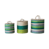CCO Handwoven Seagrass Basket (in-store or curbside) - Rancho Diaz