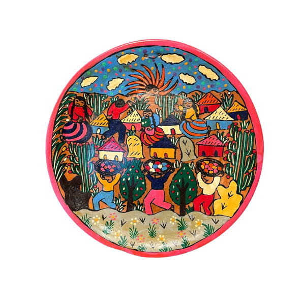 TMDP Decorative Hand Painted Plate - Rancho Diaz