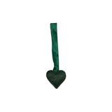 DAI Green Beaded Heart (Sold Individually) - Rancho Diaz