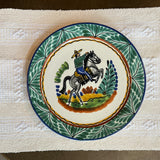 GP Dinner Plate w/ Design Cowboy, Cowgirl, Rooster - Rancho Diaz