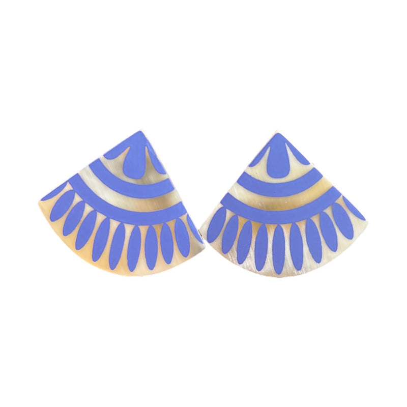 SST Lilac Tile Earrings - Rancho Diaz