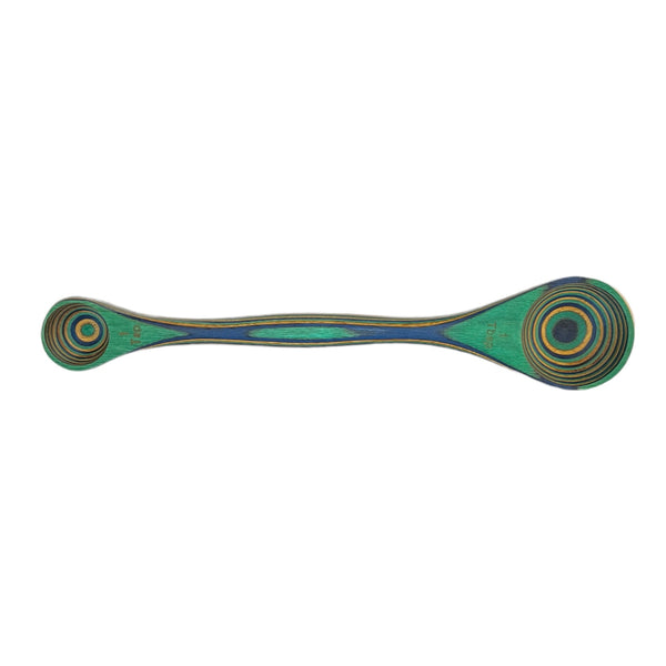 ISB 9” Peacock Double Measuring Spoon - Rancho Diaz