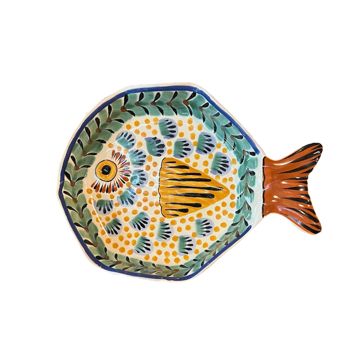 GP MultiColor Fish Plate(Curbside & in-store pick up only)