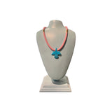 GG Turquoise Thunderbird necklace - Rancho Diaz