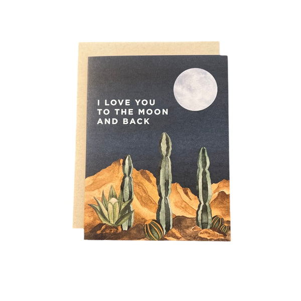 PAC Moon and Back Love Card - Rancho Diaz