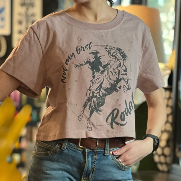 Not My First Rodeo Graphic Cowboy Tee - Rancho Diaz