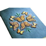 DEK Butterfly Embroidered Journal Notebook - Rancho Diaz
