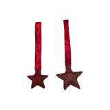 DAI Red Beaded Star (Sold Individually) - Rancho Diaz