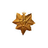 LHJ Brass Sacred Heart Medallions - Rancho Diaz