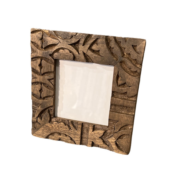 FHG Dark Carved Wooden Frame - Rancho Diaz