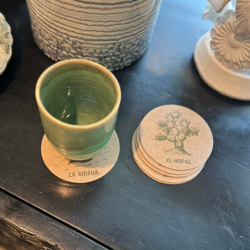 VVF Loteria Coaster Set - Rancho Diaz