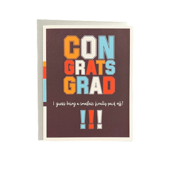ODL Funny Graduation Card
