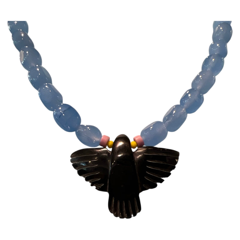 GG Black Thunderbird Necklace - Rancho Diaz