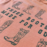 EAY Taco Boots T-shirt