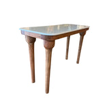 CCO Acacia Wood Console Table with Marble Top (Curbside & in-store pick up only) - Rancho Diaz