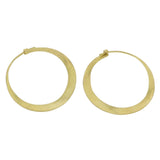 HAR Brass Hoop Earrings - Rancho Diaz