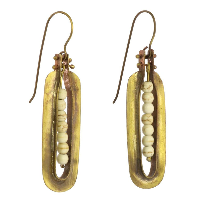 HAR Kona Brass Earrings - Rancho Diaz