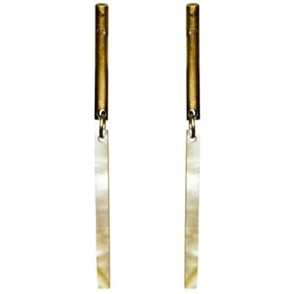 HAR  Vail Brass Earrings - Rancho Diaz