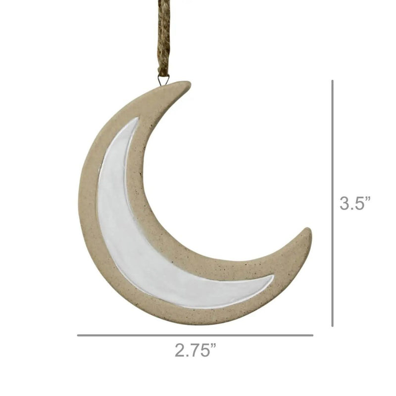 HAR Ceramic Moon Ornament - Rancho Diaz