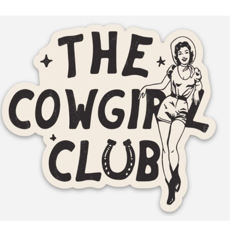 IAP The Cowgirl Club Sticker - Rancho Diaz