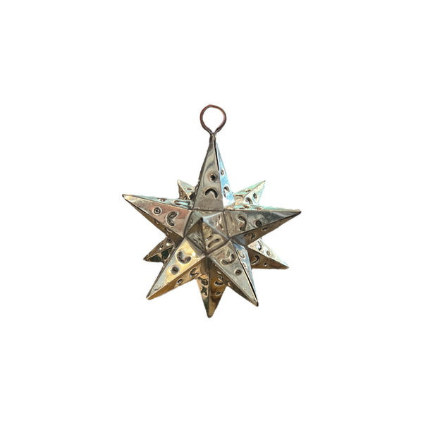 LD Blue 12 Point Star Ornament - Rancho Diaz