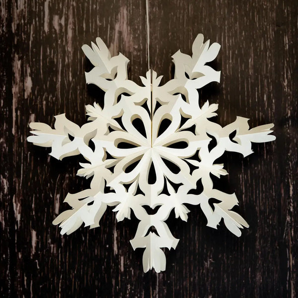 BWC Octaris Snowflake Paper Decoration - Rancho Diaz