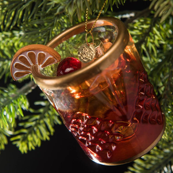 LAV Old Fashioned Cocktail Ornament - Rancho Diaz