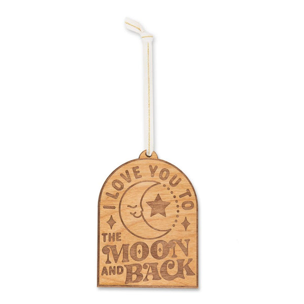 HEF Love you to the Moon and Back Ornament - Rancho Diaz