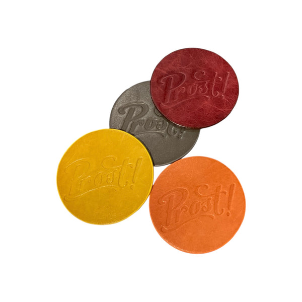 JRI Prost Leather Coaster - Rancho Diaz