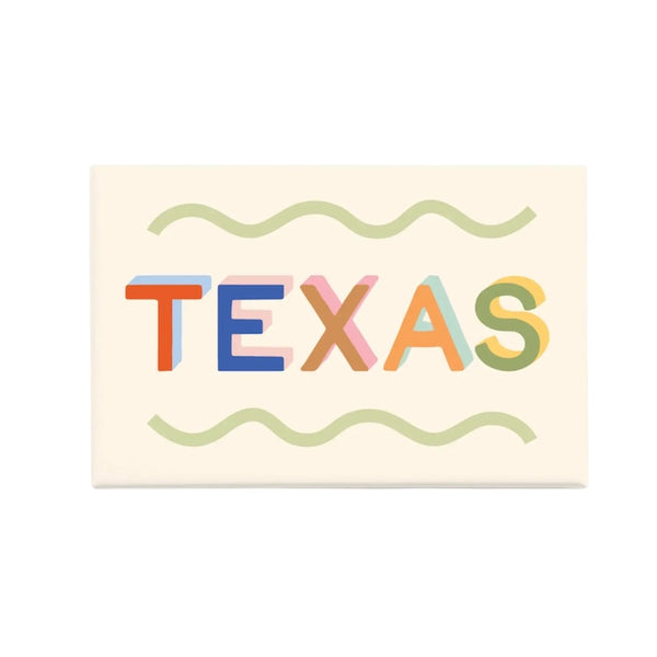OKS Rectangle Texas Magnet - Rancho Diaz